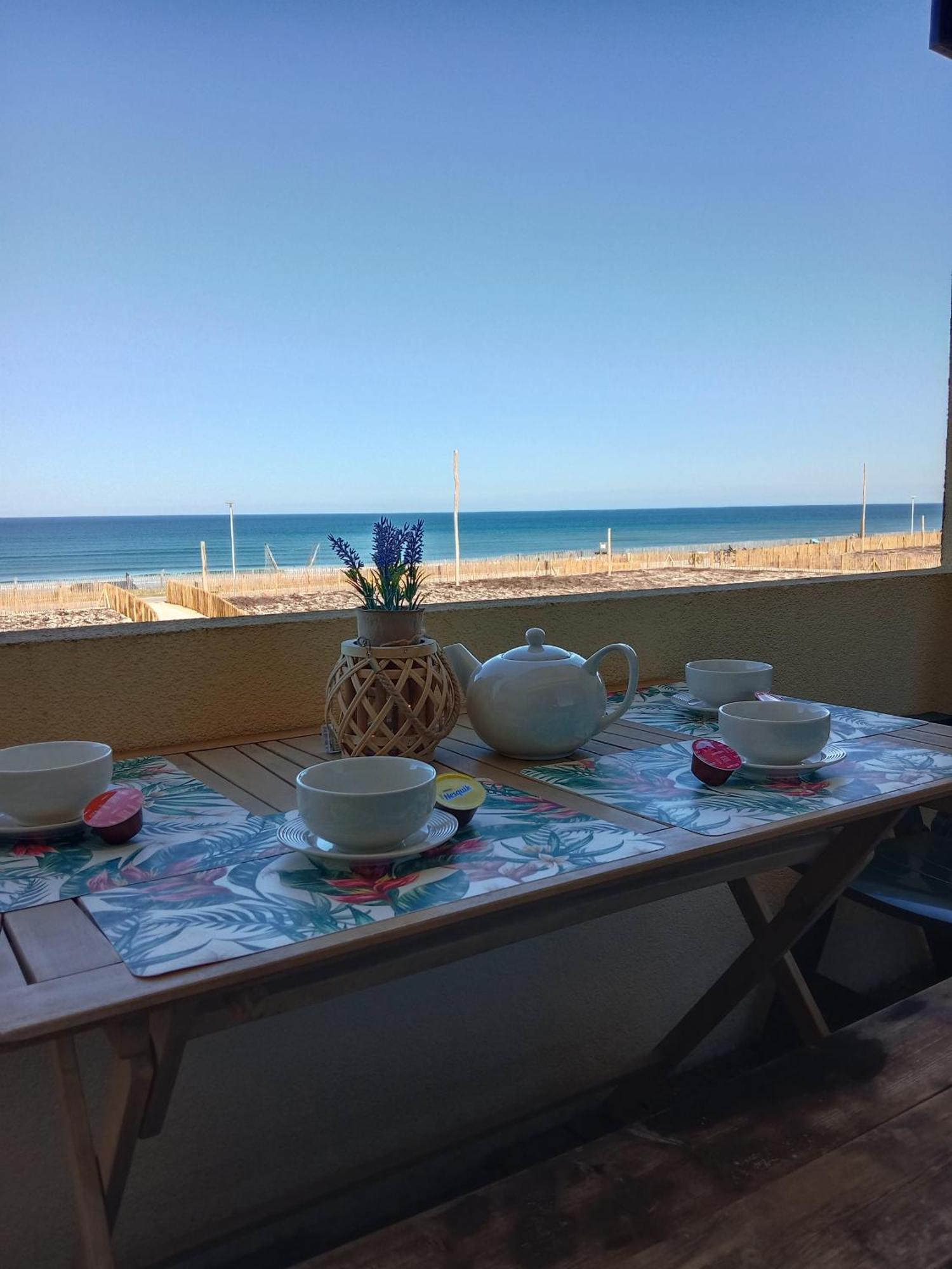 L'Ocean&Dunes Vue A 180° En Bord De Plage Лаканау Екстериор снимка
